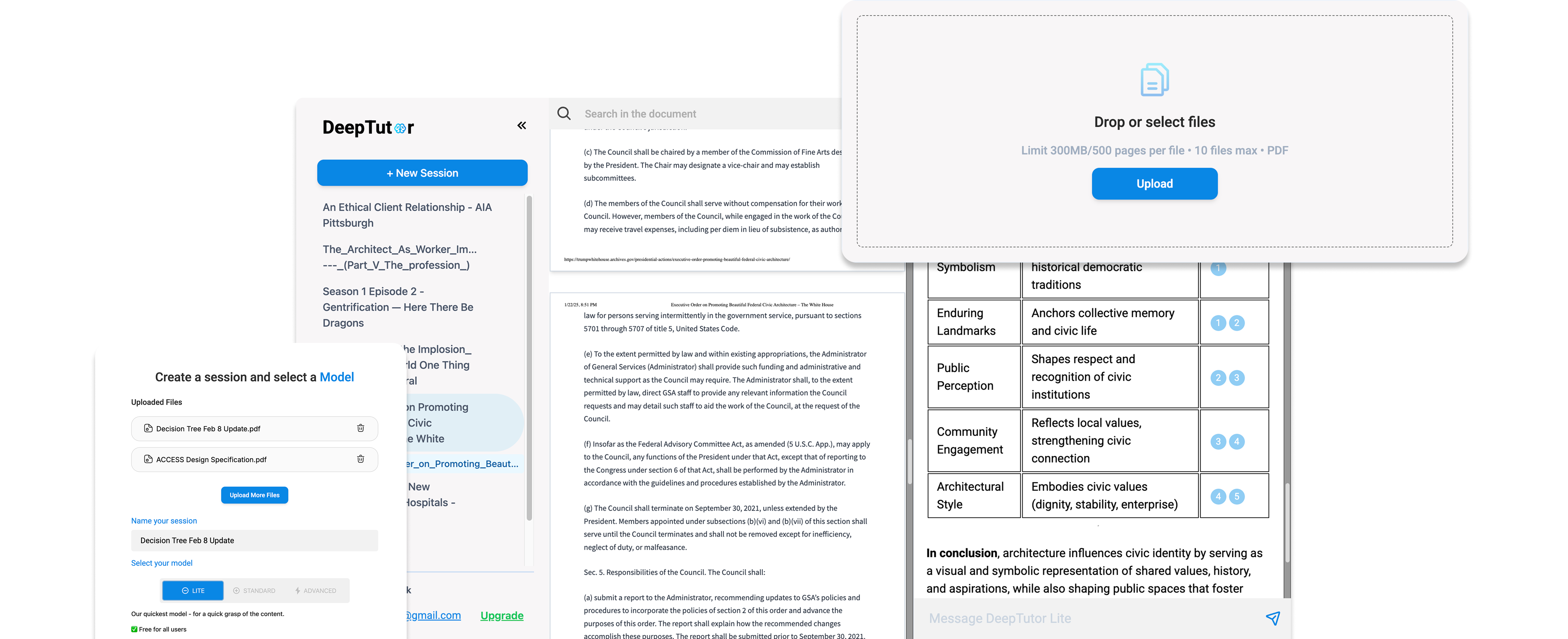 DeepTutor Browser Interface